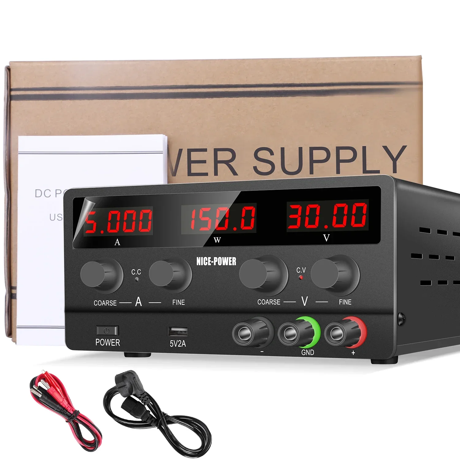 Smps Power Supply - Alimentation électrique CC 30V 5A 150W