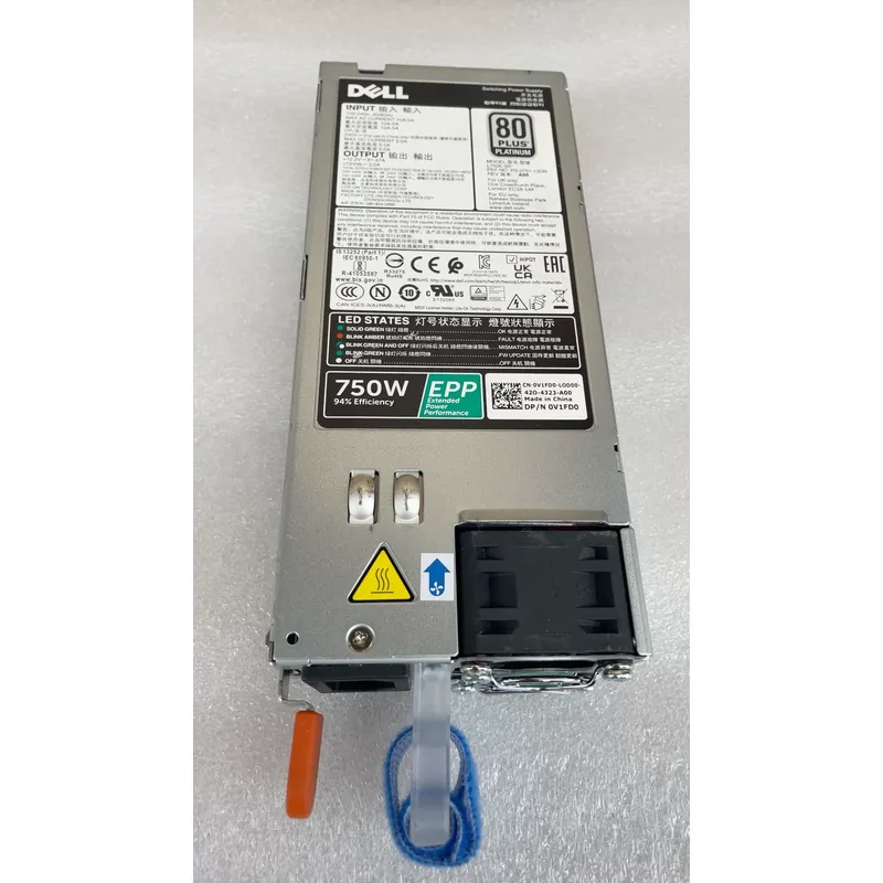Power Supply 750W - pour alimentation électrique DELL 750W EPP