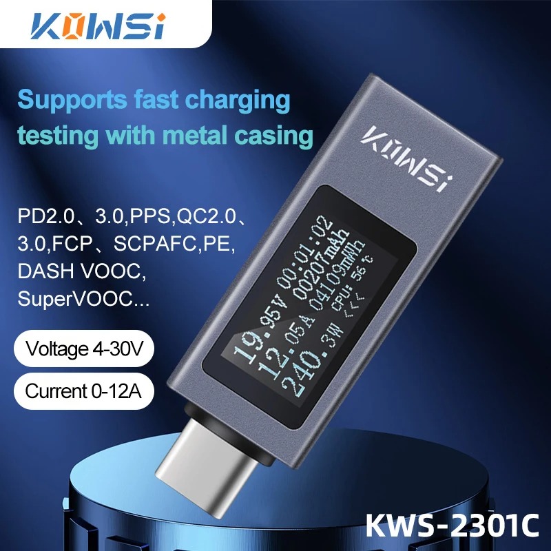 Moniteur de tension de courant - Power Supply Tester avis et prix