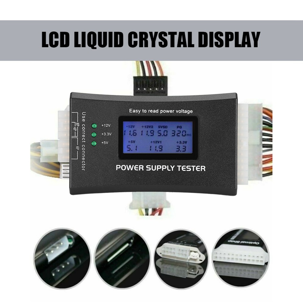 Testeur d'alimentation ATX ave - Power Supply Tester avis et prix
